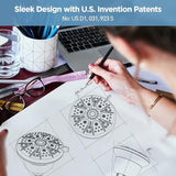 Filtered Shower Head - High Pressure Shower Head with Filter for Hard Water Softener - 7 Settings Bathroom Rain Showerhead to Remove Chlorine and Heavy Metals (Chrome)