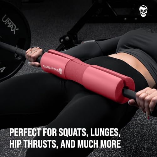 Gymreapers Barbell Squat Pad - Protective Bridge Pad for Hip Thrust, Squats, Lunges - Hip Support, Neck Protection for Bar
