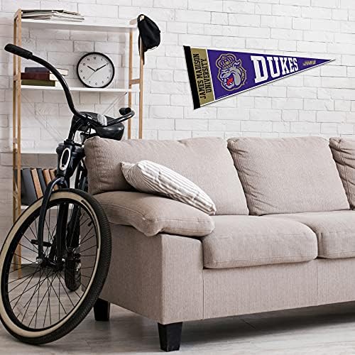 Rico Industries NCAA Classic 12" x 30" Felt Wall Décor Pennant - Great for Home/Bed Room/Man Cave Décor