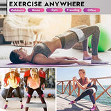 Renoj Resistance Bands, Exercise Workout Bands for Women and Men, 3 Set of Stretch Bands for Booty Legs for Yoga Starter, Pilates Flexbands