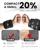 Ankle Weights, 1/2/3/4/6/8/10 LBS 1 Pair Wrist Leg Arm Weights for Women, Kids and Men, Comfortable and Soft, Perfect for Dancing, Running, Walking, Fitness, Workout, Physical Therapy