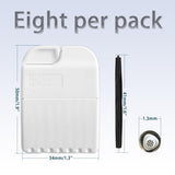 GN Cerustop Wax Guards PN 20439700 Filters for Resound/phonak/Unitron/Resound/Beltone/Widex Heaing Aids with Cleaning Brush Tools Kit and Carry Case-3packs