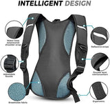 Hydration Backpack Hydration Pack Water Backpack with 2L(70-Ounce) Hydration Bladder for Men Women Kids for Running Hiking Biking Climbing