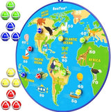 BooTaa 29" Large Dart Board for Kids, Kids Dart Board with Sticky Balls, Boys Toys, Indoor/Sport Outdoor Fun Party Play Game Toys, Birthday Gifts for 3 4 5 6 7 8 9 10 11 12 Year Old Boys Girls