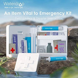 Waterdrop Gravity Water Filter Straw, Camping Water Filtration System, Water Purifier Survival for Travel, Backpacking and Emergency Preparedness, 1.5 gal Bag, 0.1 Micron, 5 Stage Filtration, Blue
