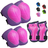 Kids Protective Gear Set Knee Pads for Kids 3-14 Years Toddler Knee and Elbow Pads with Wrist Guards 3 in 1 for Skating Cycling Bike Rollerblading Scooter