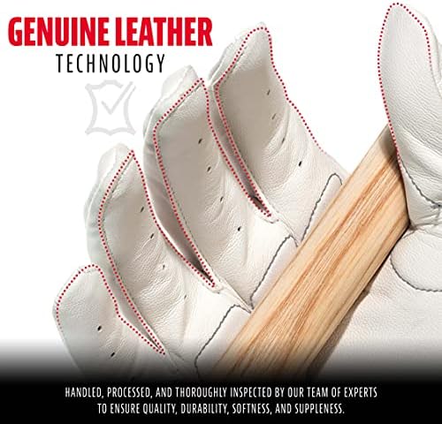 Franklin Sports MLB Baseball Batting Gloves - Shok-Sorb X Batting Gloves for Baseball + Softball - Adult + Youth Padded Non-Sting Batting Glove Pairs - Multiple Colors + Sizes