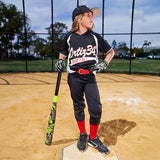 Bat & Ball Set - Graffiti Plastic Bat & Ball Homerun Set- David Ortiz Backyard Baseball Set for Youth, Kids, Teenagers, Adults