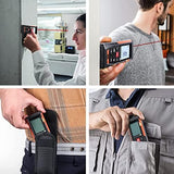 Laser Measure Mute Distance with 2 Bubble Levels, Measure Distance, Area and Volume HD50