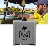 DESERT FOX GOLF Phone Caddy – Adjustable Golf Cart Phone Holder with Secure Strap for Hands-Free GPS & Golf Apps – Universal Fit