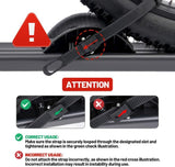 E-Bike Rack Hitch Mount Platform Style for Cars Trucks SUVs Minivans RV, fits E-Bike with Up to 5-inch Fat Tire Carrier Rack 200 lbs Capacity