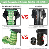 Upgraded Folding Stool Large Square Surface 550lbs Load Capacity Heavy Duty Collapsible Portable Telescopic Stool for Camping Travel Hiking (Camouflage)