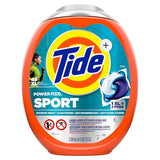 Tide Power PODS Laundry Detergent Pacs with Febreze Sport, 45 Count, HE Compatible, Febreze Freshness with Sport Odor Defense, Tide PODS Laundry Detergent