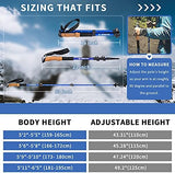 Aihoye Trekking and Walking Poles - 2 Pack Adjustable Collapsible Lightweight Sticks - Strong Aluminum7075, Quick Flip-Lock Mechanism and Comfortable Cork Grips