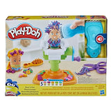 Play-Doh Buzz 'n Cut Fuzzy Pumper Barber Shop Set, Electric Buzzer, 5 Colors of 2-Ounce Cans, Preschool Toys, Christmas Gifts Girls & Boys, Ages 3+ (Amazon Exclusive)