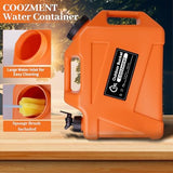 3.2 Gallon/5 Gallon Water Containers with Spigot, BPA Free Water Jug, Military Green Water Tank, Multifunction Water Storage Containers for Camping Outdoor Hiking,Emergency Stroage