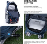 MOUNTAINTOP 40L Hiking Backpack,Lightweight Travel Backpack for Men Women Outdoor Backpacking, Camping