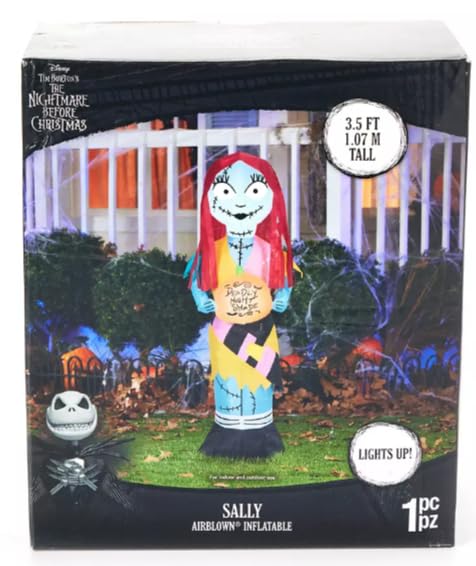 The Nightmare Before Christmas 3.5' Airblown Inflatable LED Sally
