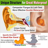 WaterDam Swimming Ear Plugs Great Waterproof Ultra Comfy Earplugs Prevent Swimmer's Ear
