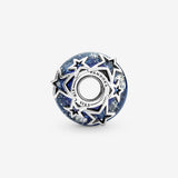PANDORA Galaxy Blue & Star Murano Charm - Bracelet Charm for PANDORA Moments Bracelets - Stunning Women's Jewelry - Gift for Women - Made with Sterling Silver - With Gift Box