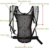 Hydration Pack with 2L Backpack Water Bladder - Great for Outdoor Sports of Running Hiking Camping Cycling Skiing