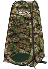 Pop Up Pod - Privacy Shower Tent, Dressing Room, or Portable Toilet Stall with Carry Bag for Camping, Beach, or Tailgate by Wakeman Outdoors