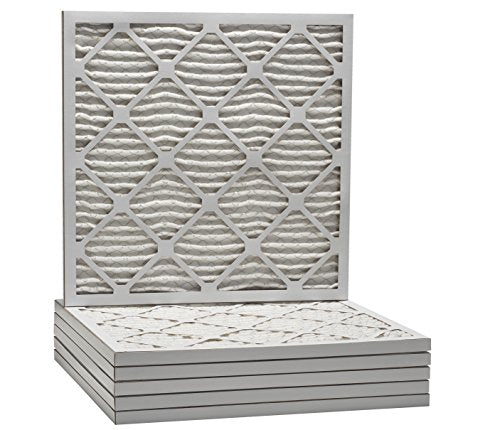 Aerostar 14x14x1 MERV 13 - 6 Count - Pleated HVAC, Furnace & Air Conditioner Filters - Removes Bacteria, Dust, Cold & Flu Germs, Lint, Mold, Pet Dander, Allergy-Causing Pollen, Smog, Smoke & Viruses