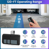 for liftmaster Craftsman Chamberlain Garage Door Opener Keypad Remote Universal, 893MAX 893LM 373LM 971LM 877MAX 877LM G940EV-P2 CMXZDCG440 878MAX