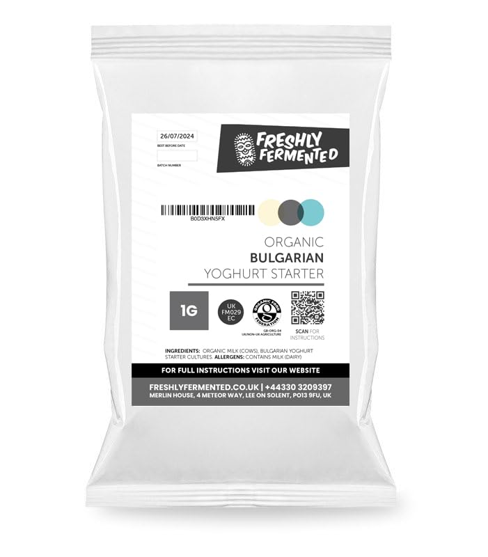 Freshly Fermented - Organic Bulgarian Yoghurt Starter