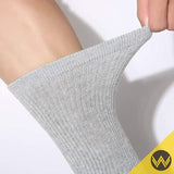 WANDER Men's Cushion Crew Socks 3-6 Pairs Athletic Running 6-8/8-13/12-15 Socks Men Cotton Sport Wicking Work