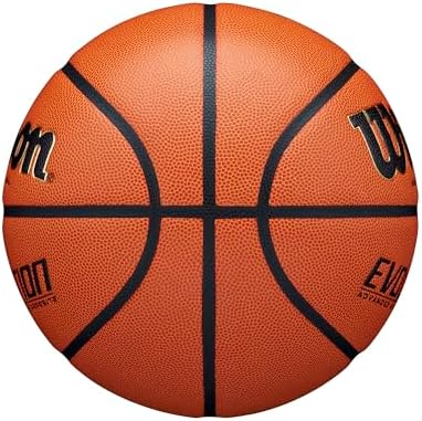 WILSON Evolution Indoor Game Basketballs - Size 5, Size 6 and Size 7
