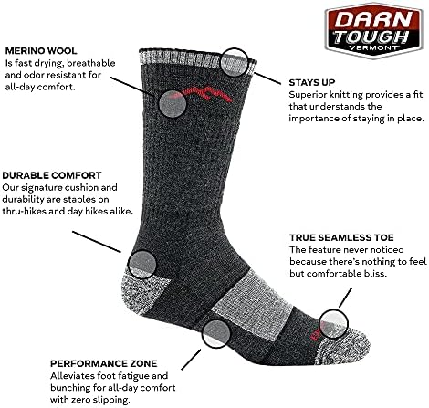 Darn Tough Merino Wool Boot Sock Full Cushion
