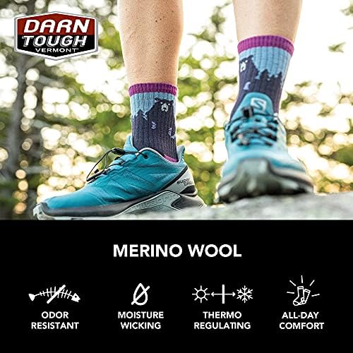 Darn Tough Bear Town Micro Crew Lightweight with Cushion Sock - Women's