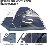 CAMEL CROWN Tents for Camping 2/3/4/5 Person Camping Dome Tent, Waterproof,Spacious, Lightweight Portable Backpacking Tent for Outdoor Camping/Hiking