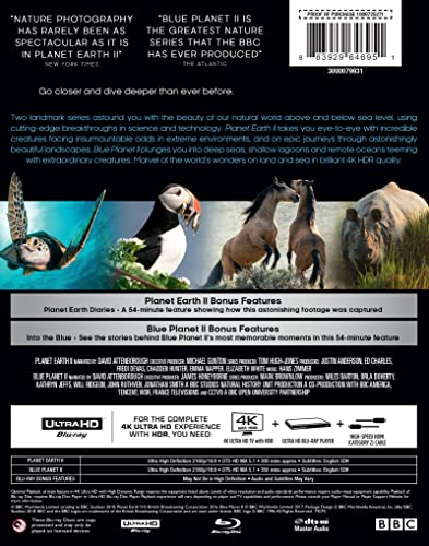 Planet Earth II/ Blue Planet II (4KUHD) [4K UHD]