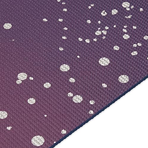 Gaiam Yoga Mat - Premium 6mm Print Extra Thick Non Slip Exercise & Fitness Mat for All Types of Yoga, Pilates & Floor Workouts (68"L x 24"W x 6mm Thick)