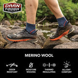 Darn Tough (Style 1991) Men's 1/4 Sock Lightweight with Cushion Hike Trek Sock