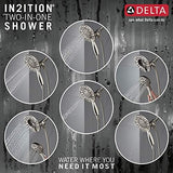 DELTA 142840-SP-I Arvo Tub Shower, SpotShield Brushed Nickel