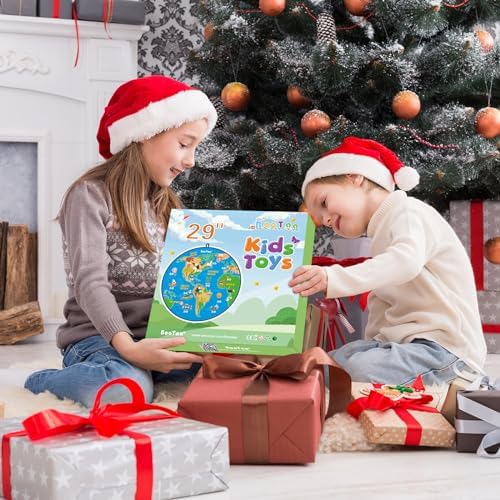 BooTaa 29" Large Dart Board for Kids, Kids Dart Board with Sticky Balls, Boys Toys, Indoor/Sport Outdoor Fun Party Play Game Toys, Birthday Gifts for 3 4 5 6 7 8 9 10 11 12 Year Old Boys Girls