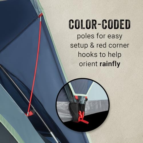 Coleman Skydome XL Large Family Tent Weatherproof 8/12 Person Tent Sets Up in 5 Mins Rainfly & Carry Bag Included Made of PFAS-Free Materials