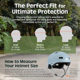 Retrospec Retrospec Dakota Bike Helmet - Skateboard Helmet Premium Protection Multi-Sport Bike, BMX, Skating, Scooter, and Skate Helmet