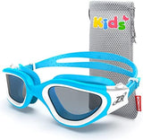 ZIONOR Kids Swim Goggles, G1 MINI UV Protection Anti-Fog Polarized Swimming Goggles for Age 6-14