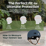 Retrospec Retrospec Dakota Bike Helmet - Skateboard Helmet Premium Protection Multi-Sport Bike, BMX, Skating, Scooter, and Skate Helmet
