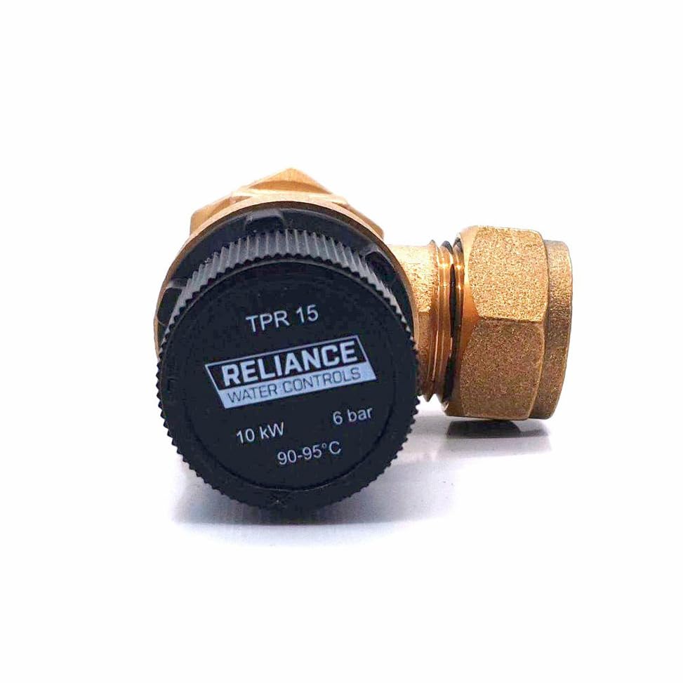 Reliance Water Controls TPR 15 6.0 Bar 90-95 DegC - Temperature Pressure Relief
