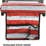 SPORT BEATS Stadium Seats with Back Support Bleacher Chairs with Back and Cushion Thick Padded Bleacher Seats Includes Shoulder Strap