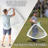 GoSports Portable Soccer Goals for Kids - 13 Color Options - Choose 4 x 3 ft or 6 x 4 ft - Team Tone Pop Up Nets for Backyard