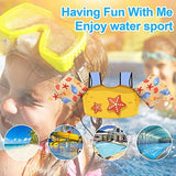 Chriffer Kids Swim Vest Life Jacket for 22-66 Pounds Boys and Girls, Toddler Floaties with Shoulder Harness Arm Wings for 2,3,4,5,6,7 Years Old Baby