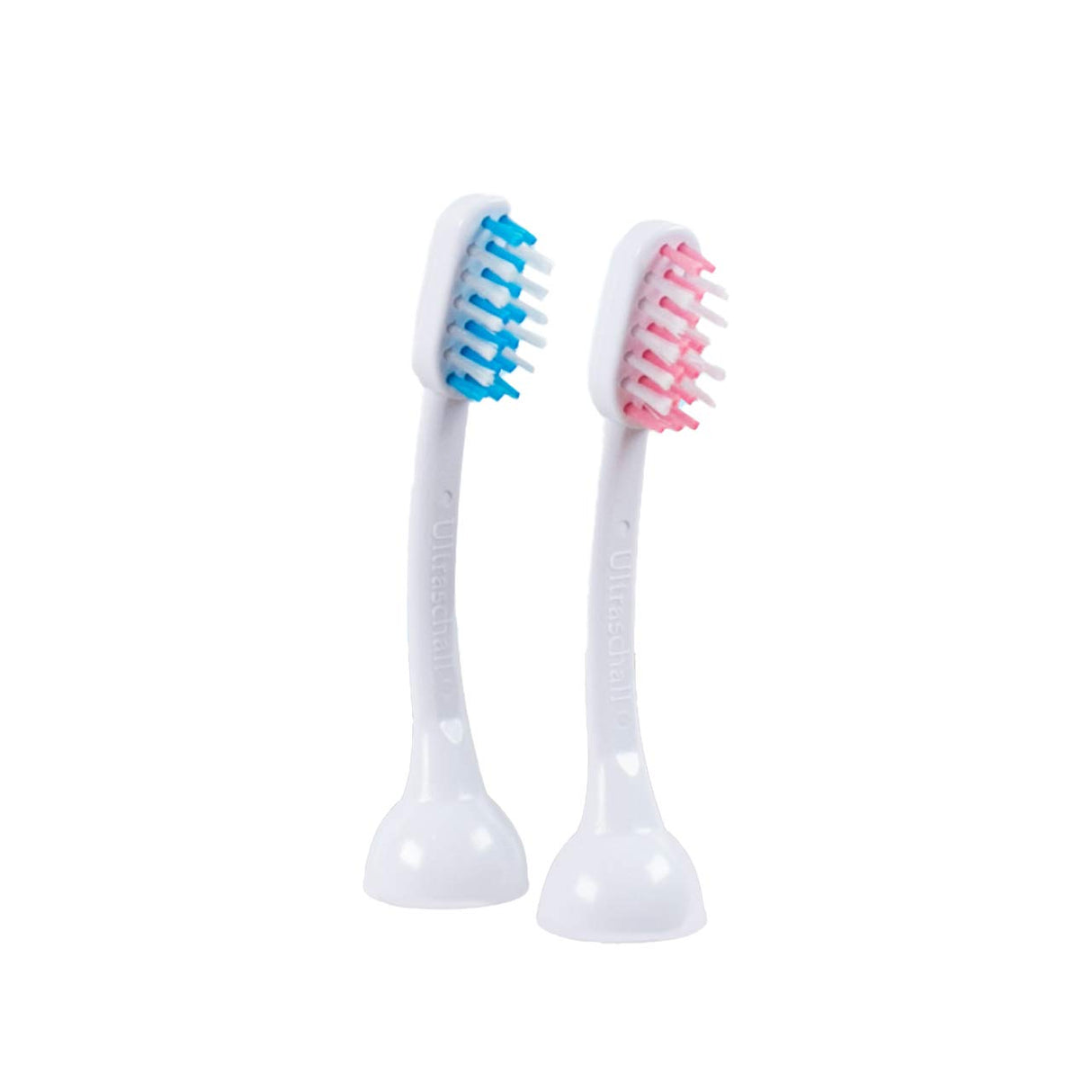 Emmi-dent Metallic/Professional 2-Pin Bristle-Head Attachments - Electric Toothbrush Replacement Heads. Cleans with Ultrasound Waves (Braces 2 Pack)