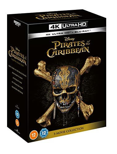 Pirates of The Caribbean 1-5 UHD Box set [UHD + Blu-ray]