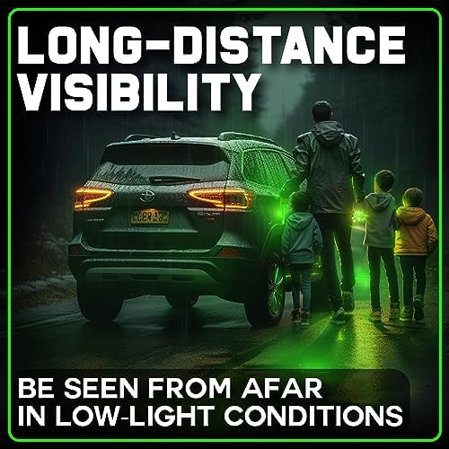 Emergency Glow Sticks - 25 Ultra Bright Military Grade Chem Lights - 12 Hour Bulk Tactical Light Sticks for Survival Gear, Camping, and Power Outages